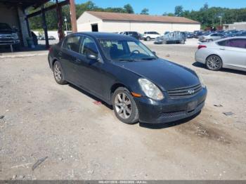  Salvage INFINITI G35x