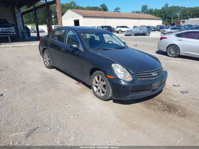  Salvage INFINITI G35x