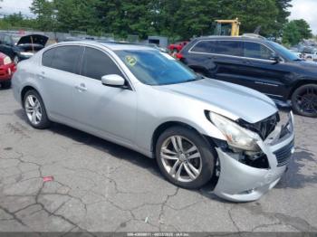  Salvage INFINITI G37x