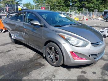  Salvage Hyundai ELANTRA