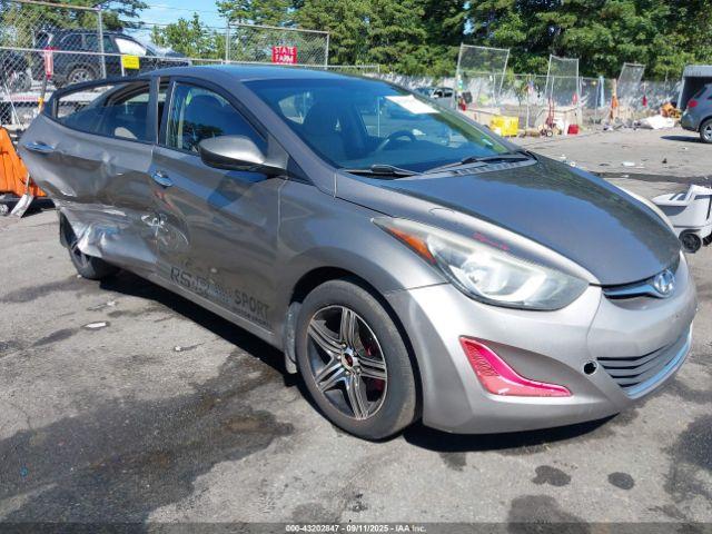  Salvage Hyundai ELANTRA