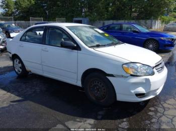  Salvage Toyota Corolla