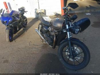  Salvage Triumph Motorcycle Street Twin