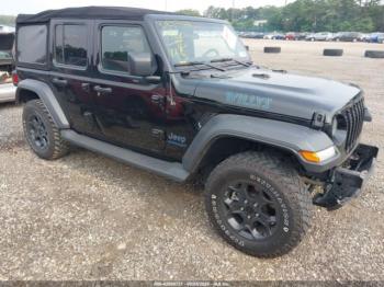  Salvage Jeep Wrangler
