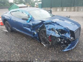  Salvage Bentley Continental Gt