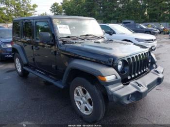  Salvage Jeep Wrangler