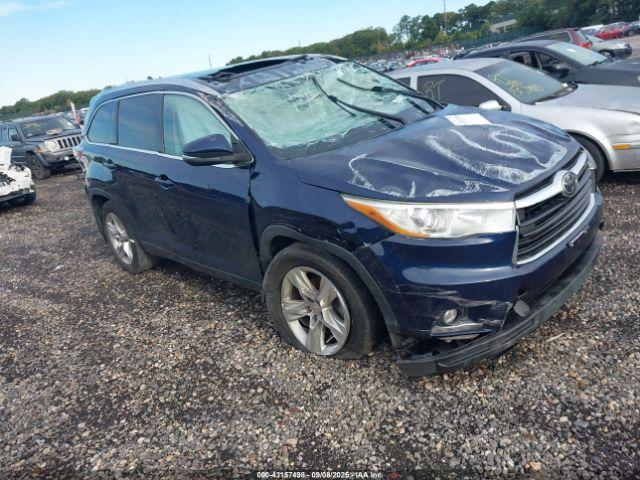  Salvage Toyota Highlander