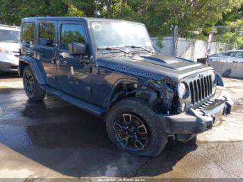  Salvage Jeep Wrangler