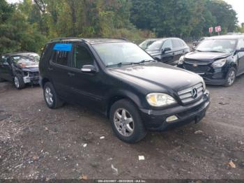  Salvage Mercedes-Benz M-Class