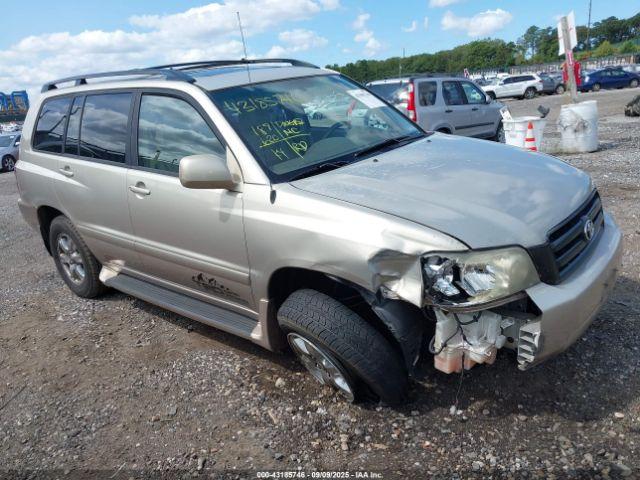  Salvage Toyota Highlander