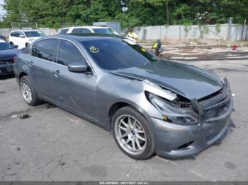  Salvage INFINITI G37x