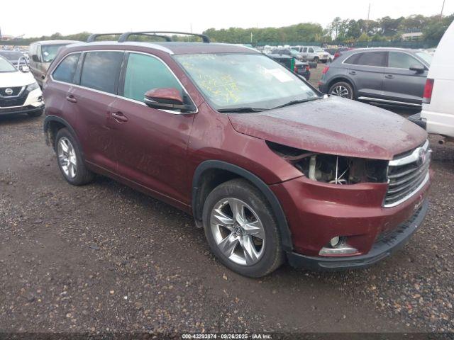  Salvage Toyota Highlander