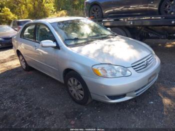  Salvage Toyota Corolla