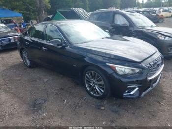  Salvage INFINITI Q50
