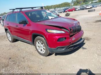  Salvage Jeep Cherokee