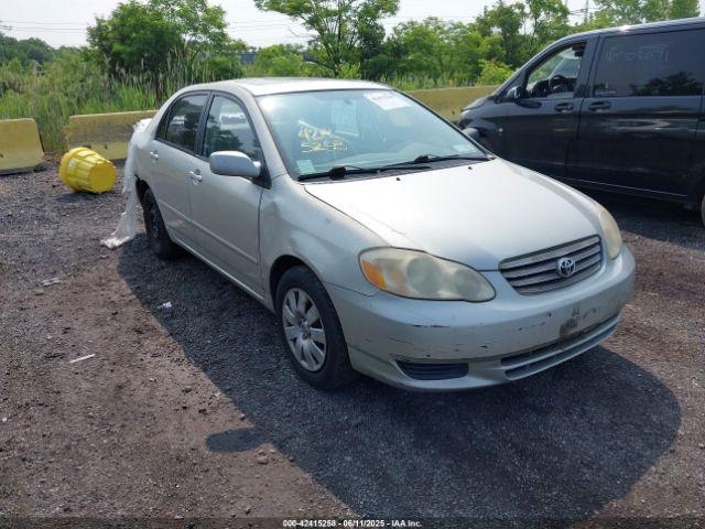  Salvage Toyota Corolla