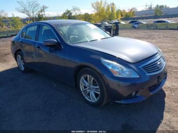  Salvage INFINITI G37x