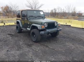  Salvage Jeep Wrangler