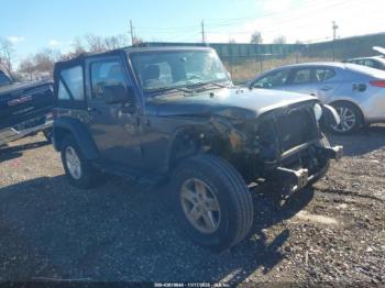  Salvage Jeep Wrangler
