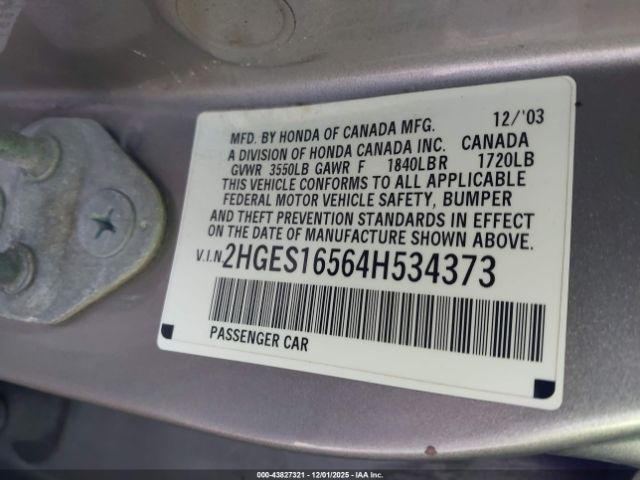 Honda Civic Lx Image 9