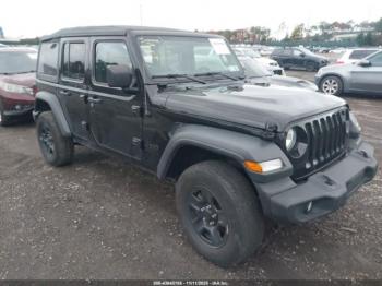  Salvage Jeep Wrangler