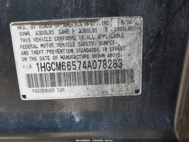 Honda Accord 3.0 Ex Image 4