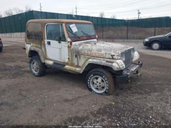  Salvage Jeep Wrangler