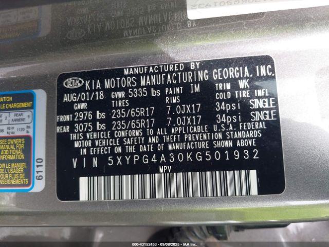 Kia Sorento 2.4l Lx Image 11