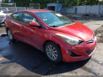  Salvage Hyundai ELANTRA