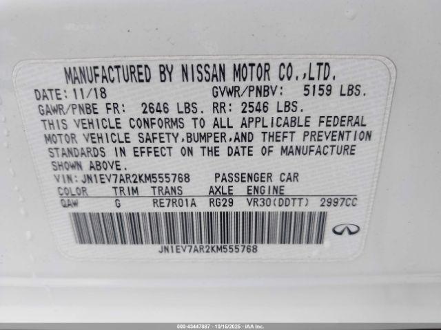 INFINITI Q50 3.0t Luxe Image 5