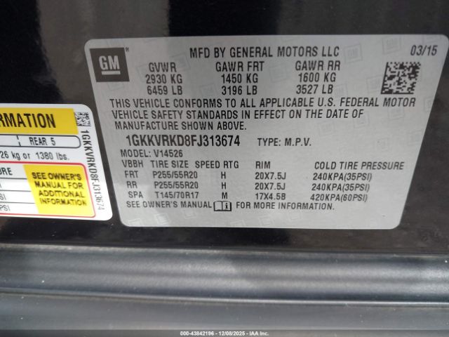 GMC Acadia Slt-1 Image 7