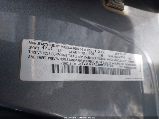 Volkswagen Jetta 2.5l Se Image 4