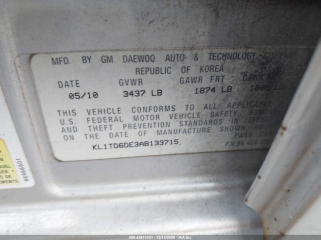 Chevrolet Aveo Ls Image 3