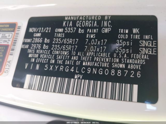 Kia Sorento Lx Image 8