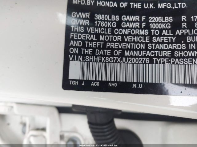 Honda Civic Touring Image 10