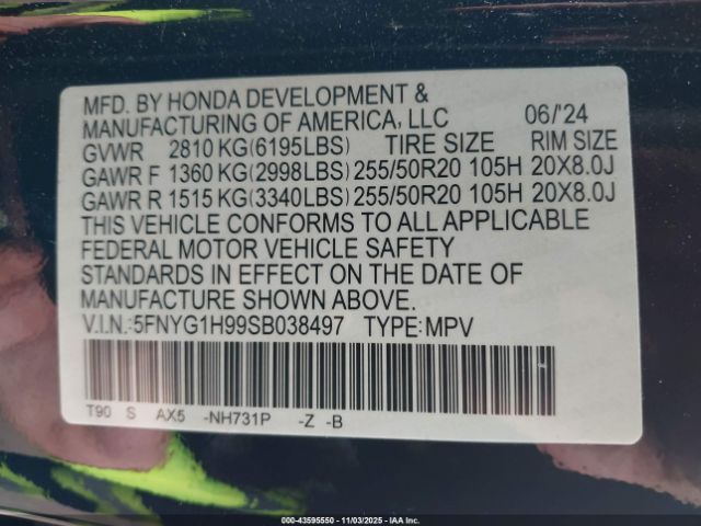 Honda Pilot Black Edition Image 12