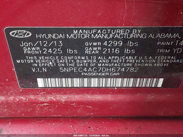 Hyundai SONATA Limited Image 10