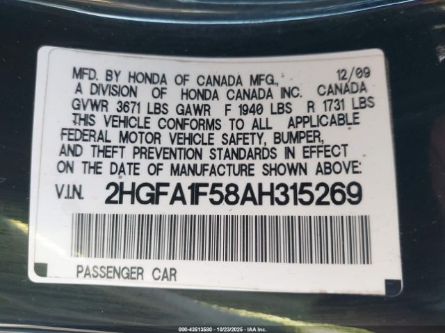 Honda Civic Lx Image 8