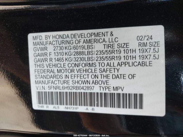 Honda Odyssey Elite Image 9