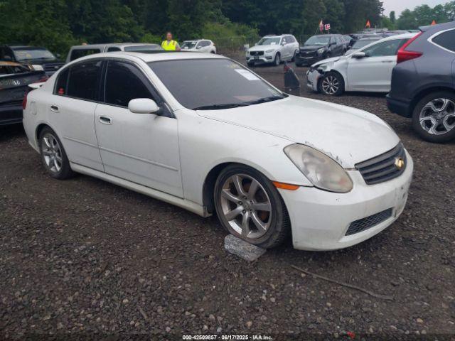  Salvage INFINITI G35x