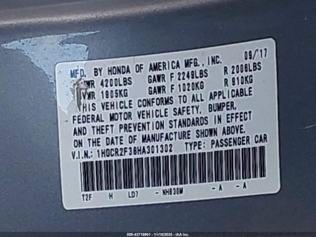 Honda Accord Lx Image 10