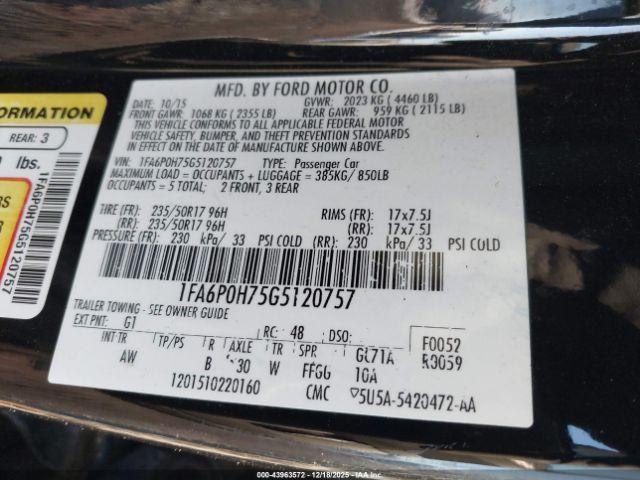 Ford Fusion Se Image 10