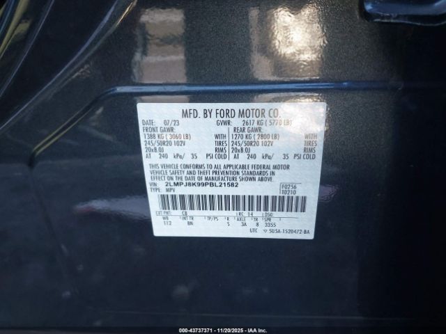 Lincoln Nautilus Reserve Image 5