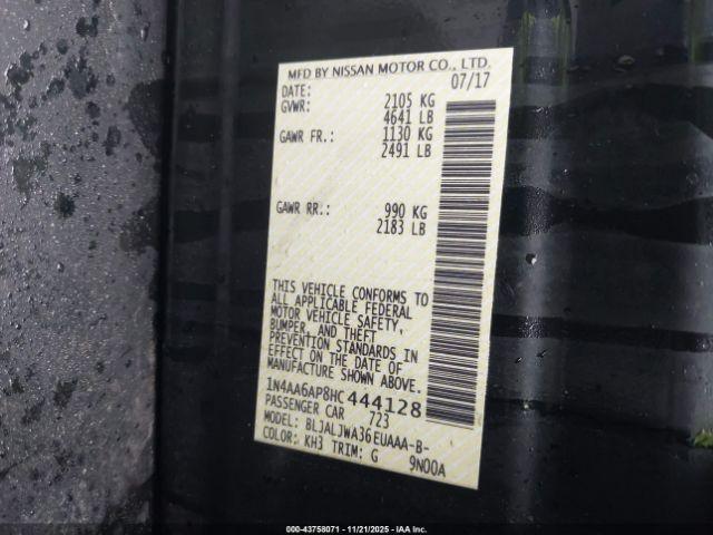 Nissan Maxima 3.5 Sv Image 9