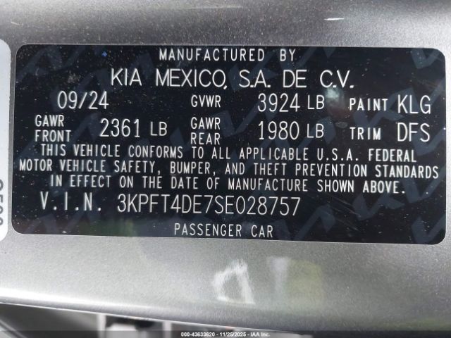 Kia K4 Lxs Image 8