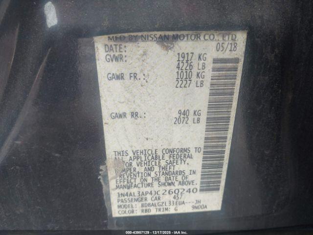 Nissan Altima 2.5 S Image 12