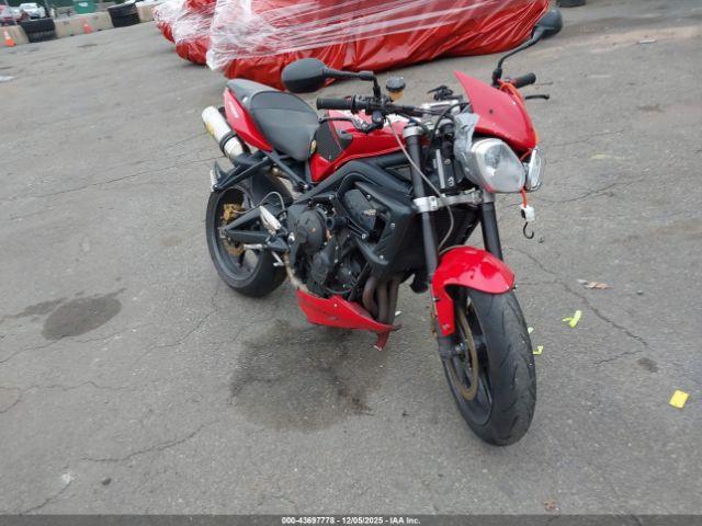  Salvage Triumph Motorcycle Street Triple
