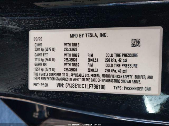 Tesla Model 3 Performance Dual Motor All-wheel Drive Image 20