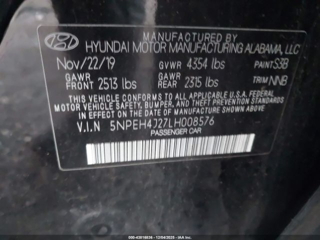 Hyundai SONATA Limited Image 12