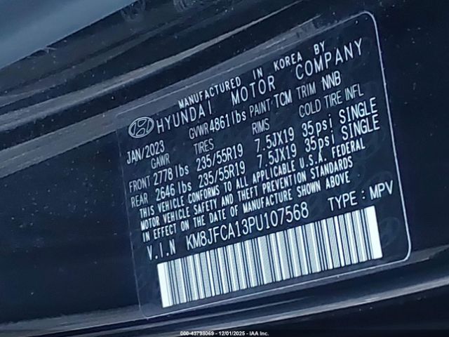 Hyundai TUCSON Sel Convenience Image 7